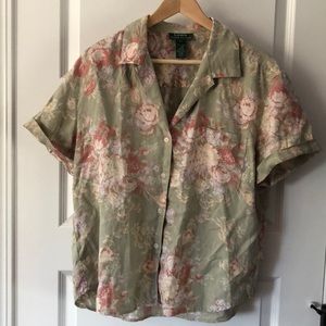 Ralph Lauren Linen Button-Down shirt